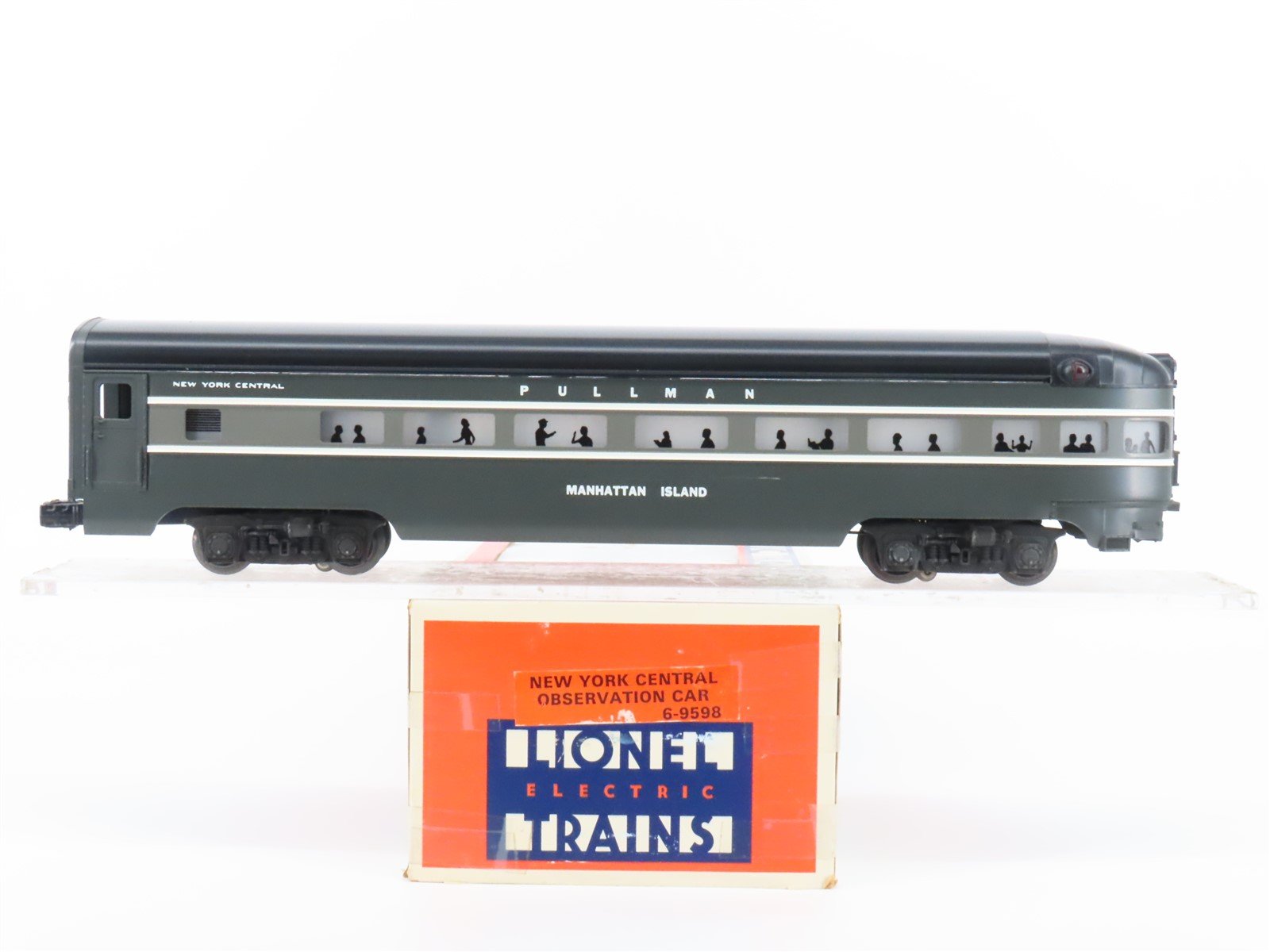 O Gauge 3-Rail Lionel 6-9598 NYC New York Central Observation Passenger
