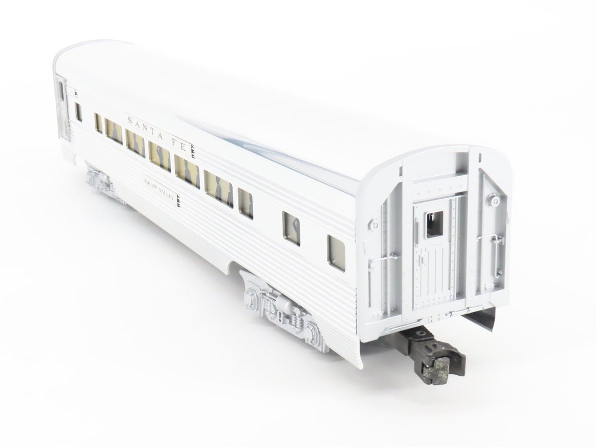 O Gauge 3-Rail Lionel 6-19112 ATSF Santa Fe Aluminum Passenger &quot;Squaw Valley&quot;