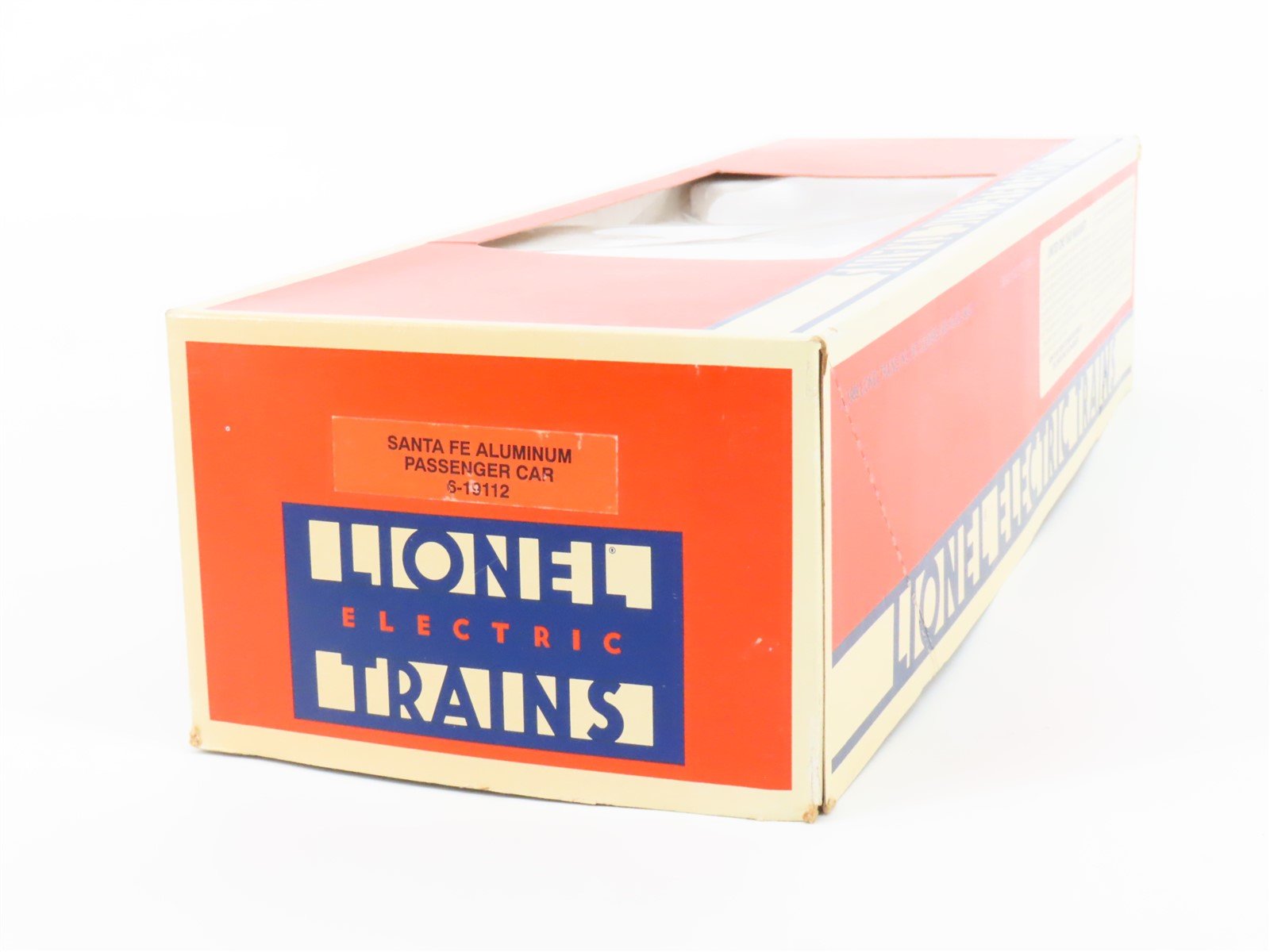 O Gauge 3-Rail Lionel 6-19112 ATSF Santa Fe Aluminum Passenger 