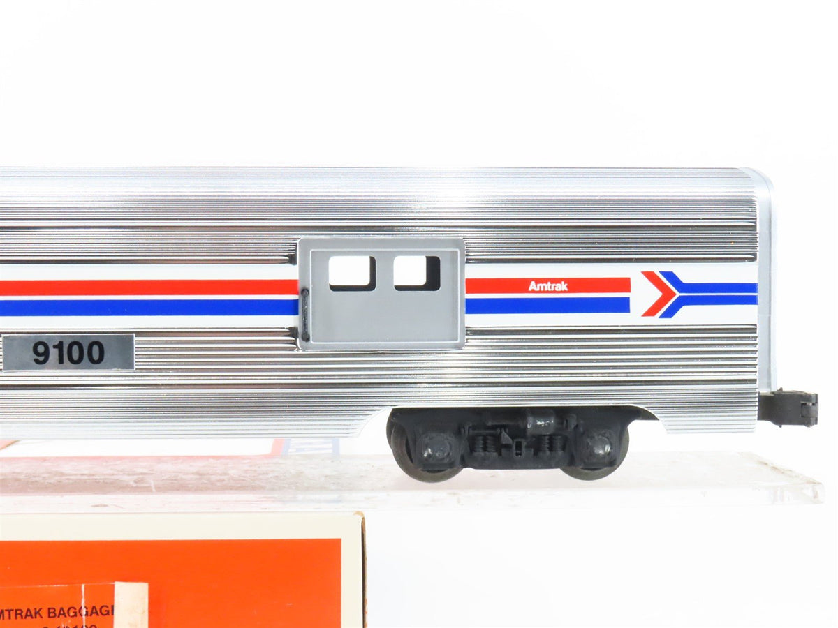 O Gauge 3-Rail Lionel 6-19100 AMTK Amtrak Aluminum Baggage Passenger #9100
