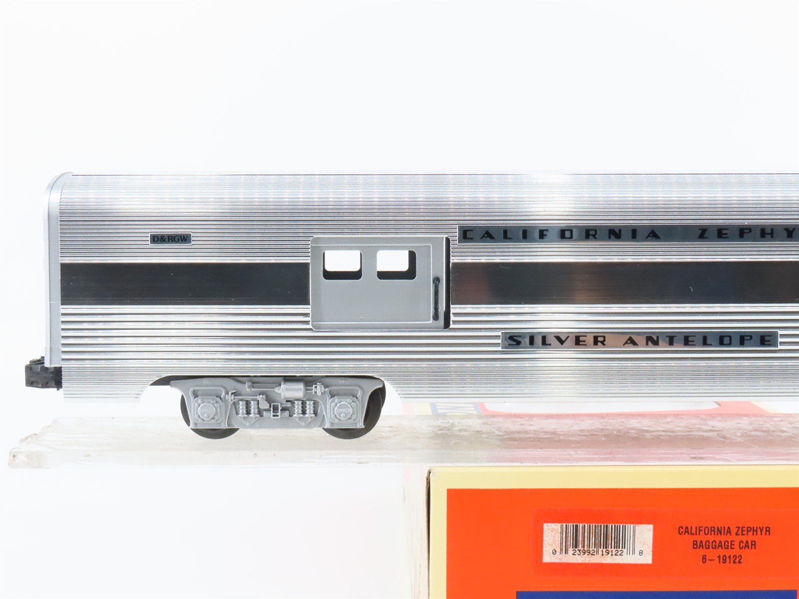 O Gauge 3-Rail Lionel 6-19122 D&RGW California Zephyr Baggage Passenger