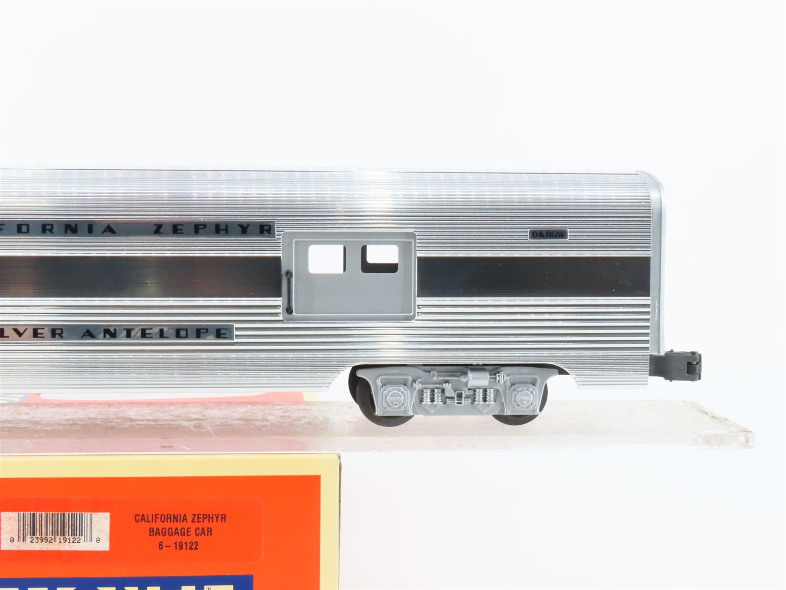 O Gauge 3-Rail Lionel 6-19122 D&RGW California Zephyr Baggage Passenger