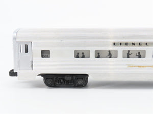 O Gauge 3-Rail Lionel Lines Aluminum Observation Passenger #2531 