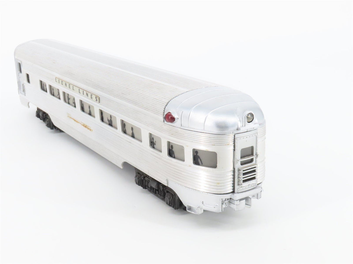 O Gauge 3-Rail Lionel Lines Aluminum Observation Passenger #2531 &quot;Silver Dawn&quot;