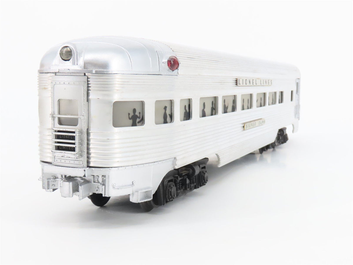 O Gauge 3-Rail Lionel Lines Aluminum Observation Passenger #2531 &quot;Silver Dawn&quot;