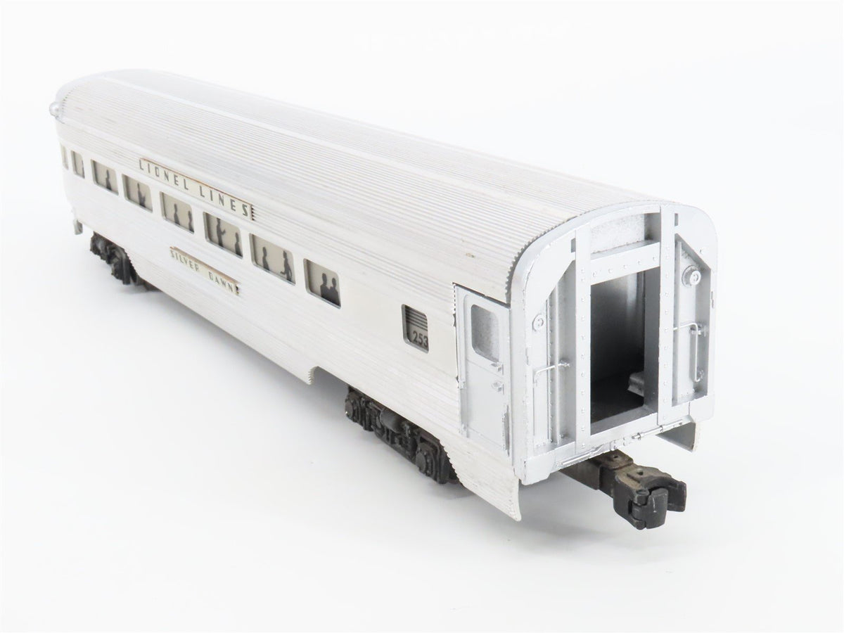 O Gauge 3-Rail Lionel Lines Aluminum Observation Passenger #2531 &quot;Silver Dawn&quot;