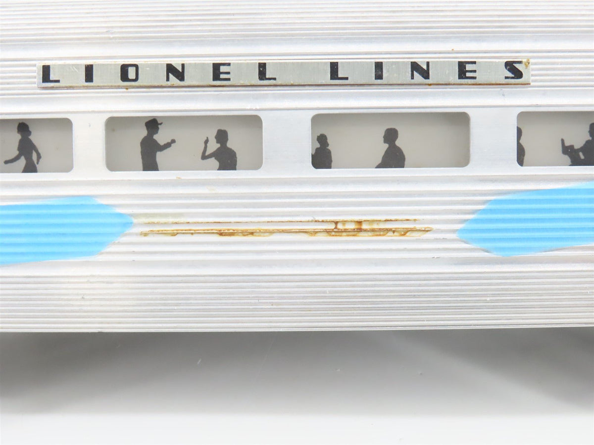 O Gauge 3-Rail Lionel Lines Aluminum Observation Passenger #2531 &quot;Silver Dawn&quot;