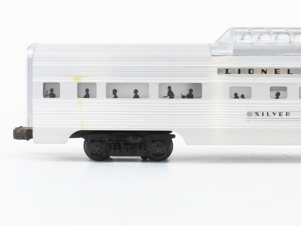 O Gauge 3-Rail Lionel Lines Aluminum Vista-Dome Passenger &quot;Silver Range&quot;
