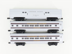 O Gauge 3-Rail Williams 43050 CP Canadian Pacific 3-Car Passenger Add-On Set