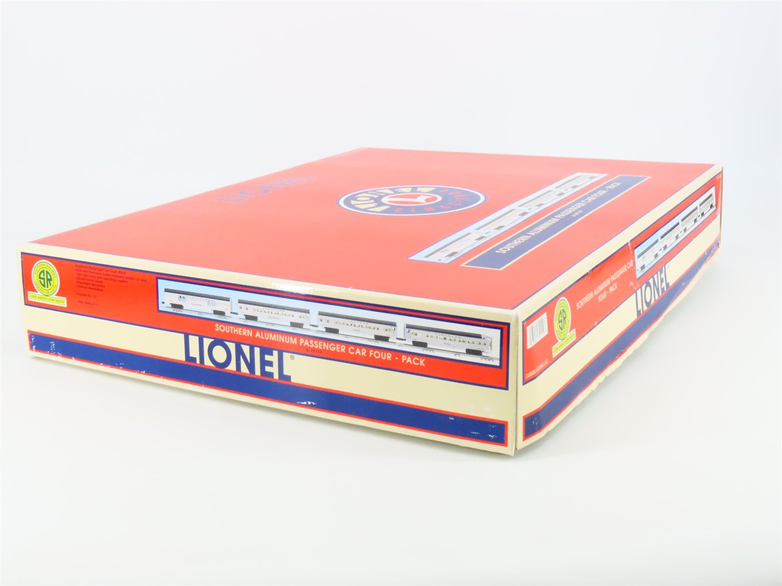 O Gauge 3-Rail Lionel 6-39119 Southern Streamlined Aluminum 4-Car Passenger Set