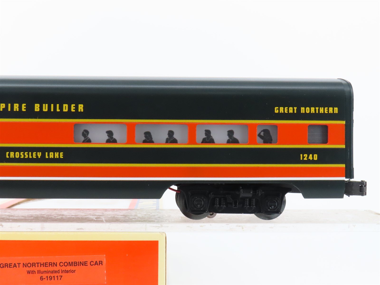 O Gauge 3-Rail Lionel 6-19117 GN Empire Builder Combine Passenger #1240