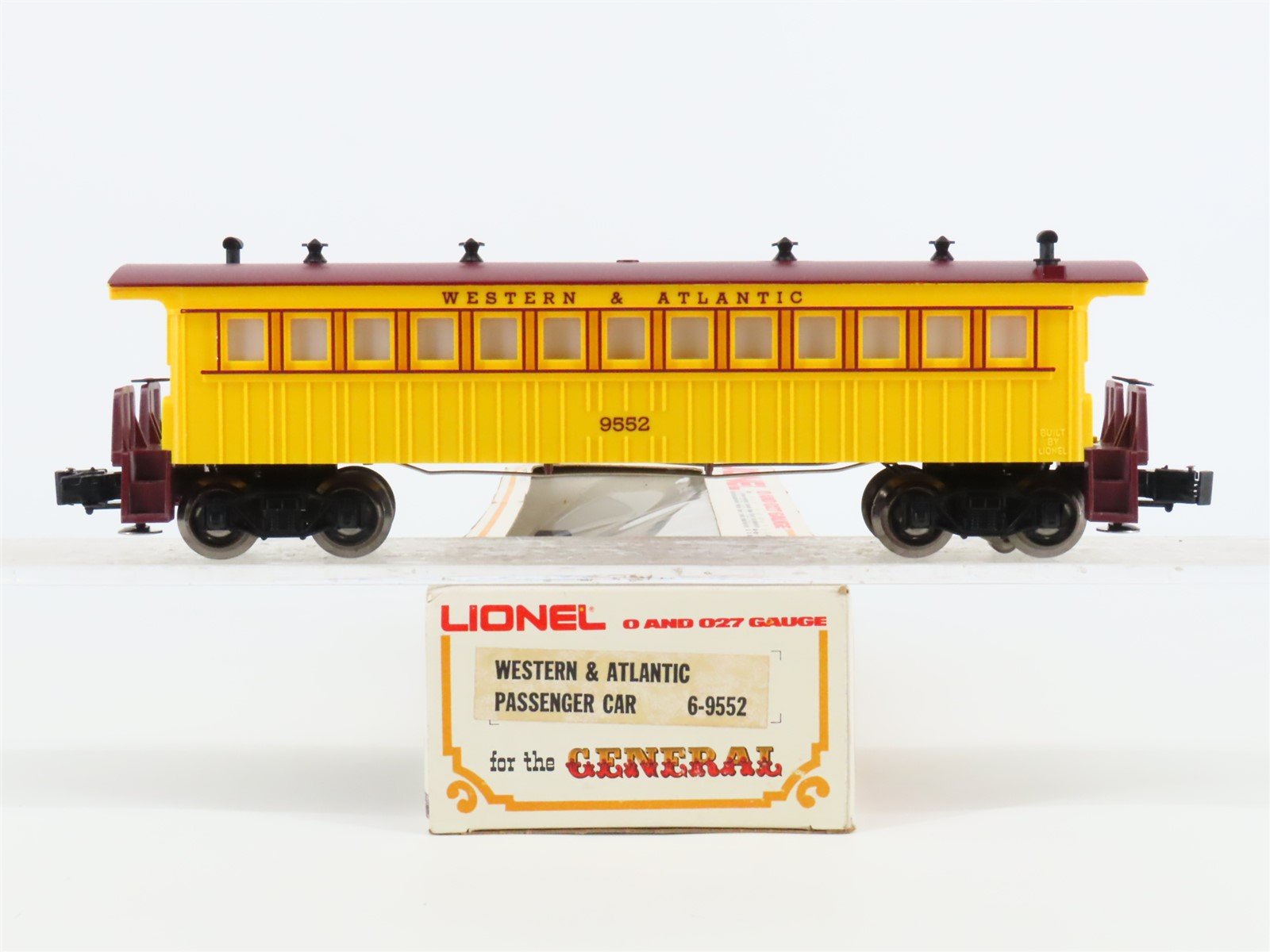 O Gauge 3-Rail Lionel 6-9552 W&ARR Western & Atlantic Diner Passenger Car #9552