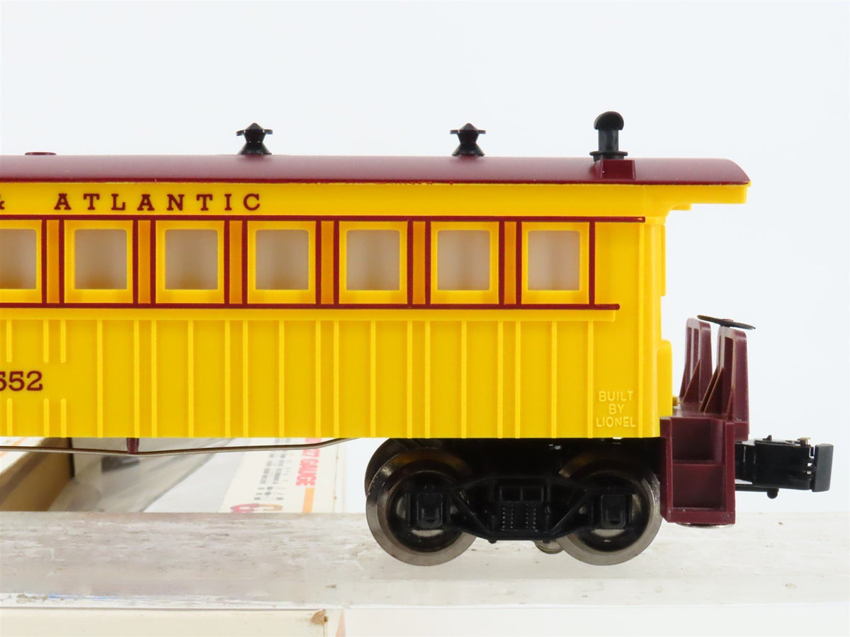 O Gauge 3-Rail Lionel 6-9552 W&amp;ARR Western &amp; Atlantic Diner Passenger Car #9552