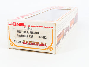 O Gauge 3-Rail Lionel 6-9552 W&ARR Western & Atlantic Diner Passenger Car #9552