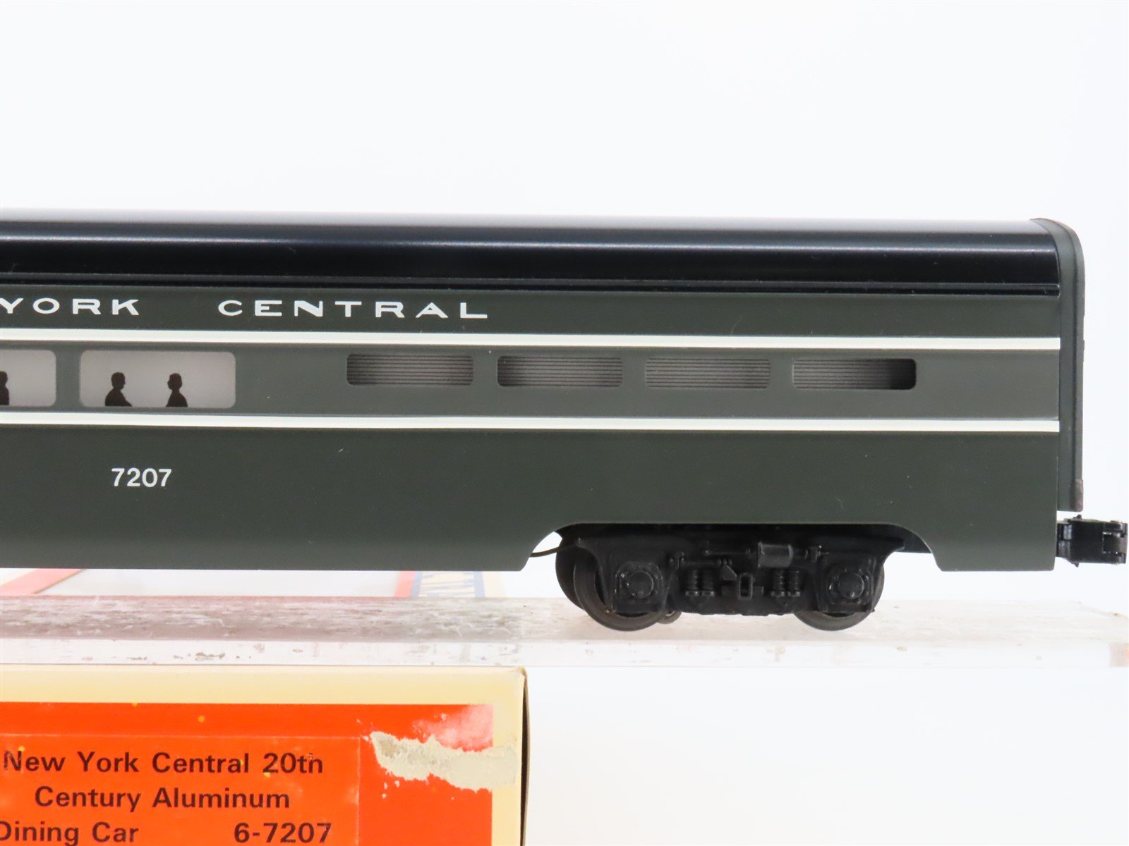 O Gauge 3-Rail Lionel 6-7207 20th Century NYC Aluminum Diner Passenger #7207