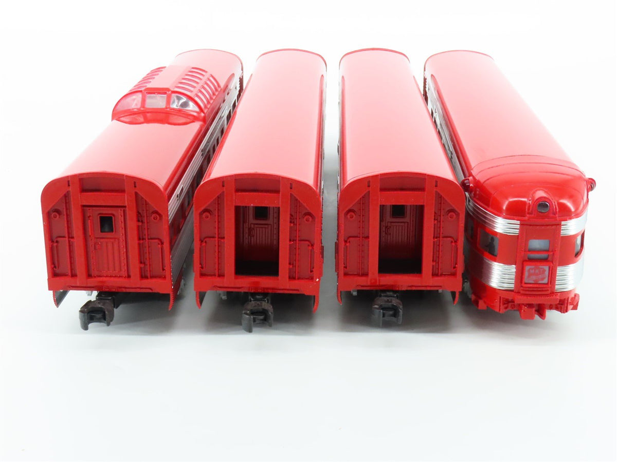 O Gauge 3-Rail Lionel 6-29129 MKT &quot;Texas Special&quot; Aluminum Passenger 4-Pack