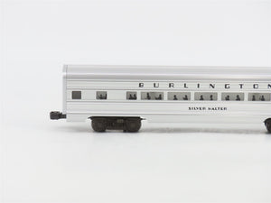 O Gauge 3-Rail Lionel CBQ Burlington Silver Aluminum 6-Car Passenger Set