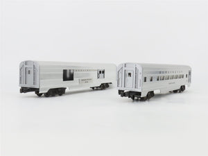 O Gauge 3-Rail Lionel CBQ Burlington Silver Aluminum 6-Car Passenger Set