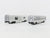 O Gauge 3-Rail Lionel CBQ Burlington Silver Aluminum 6-Car Passenger Set