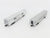 O Gauge 3-Rail Lionel CBQ Burlington Silver Aluminum 6-Car Passenger Set