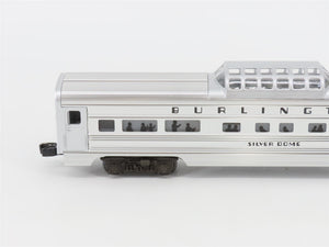O Gauge 3-Rail Lionel CBQ Burlington Silver Aluminum 6-Car Passenger Set