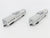 O Gauge 3-Rail Lionel CBQ Burlington Silver Aluminum 6-Car Passenger Set