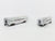 O Gauge 3-Rail Lionel CBQ Burlington Silver Aluminum 6-Car Passenger Set