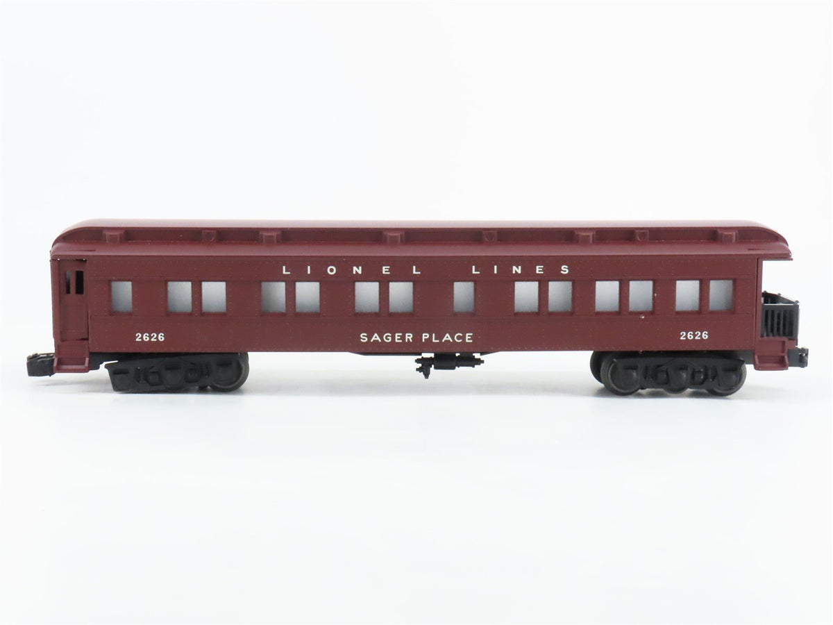 O Gauge 3-Rail Lionel 2626 Lionel Lines Observation Passenger &quot;Sager Place&quot;