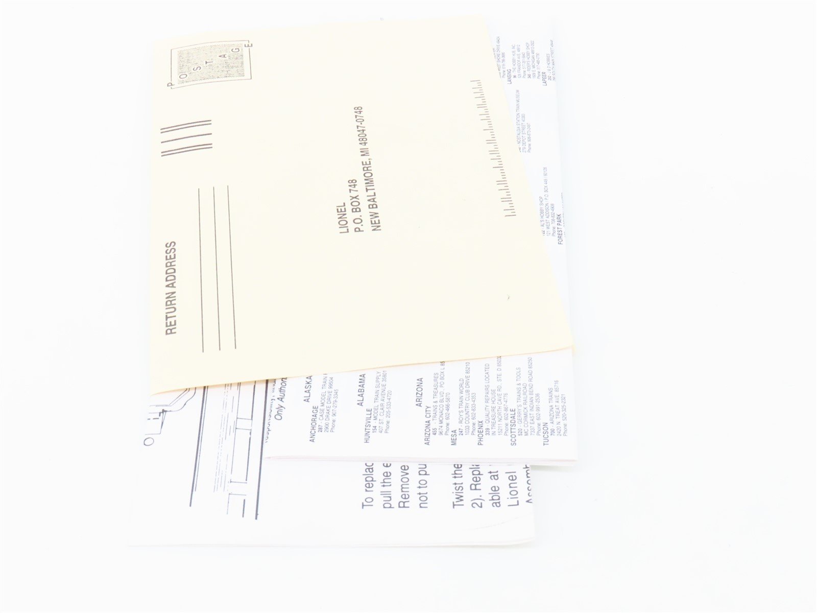 O Gauge 3-Rail Lionel 6-19170 NP Northern Pacific Full Vista-Dome Passenger 2571