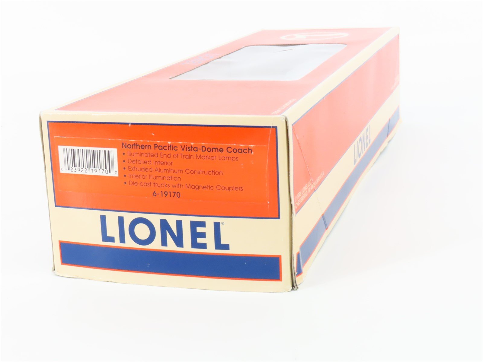 O Gauge 3-Rail Lionel 6-19170 NP Northern Pacific Full Vista-Dome Passenger 2571