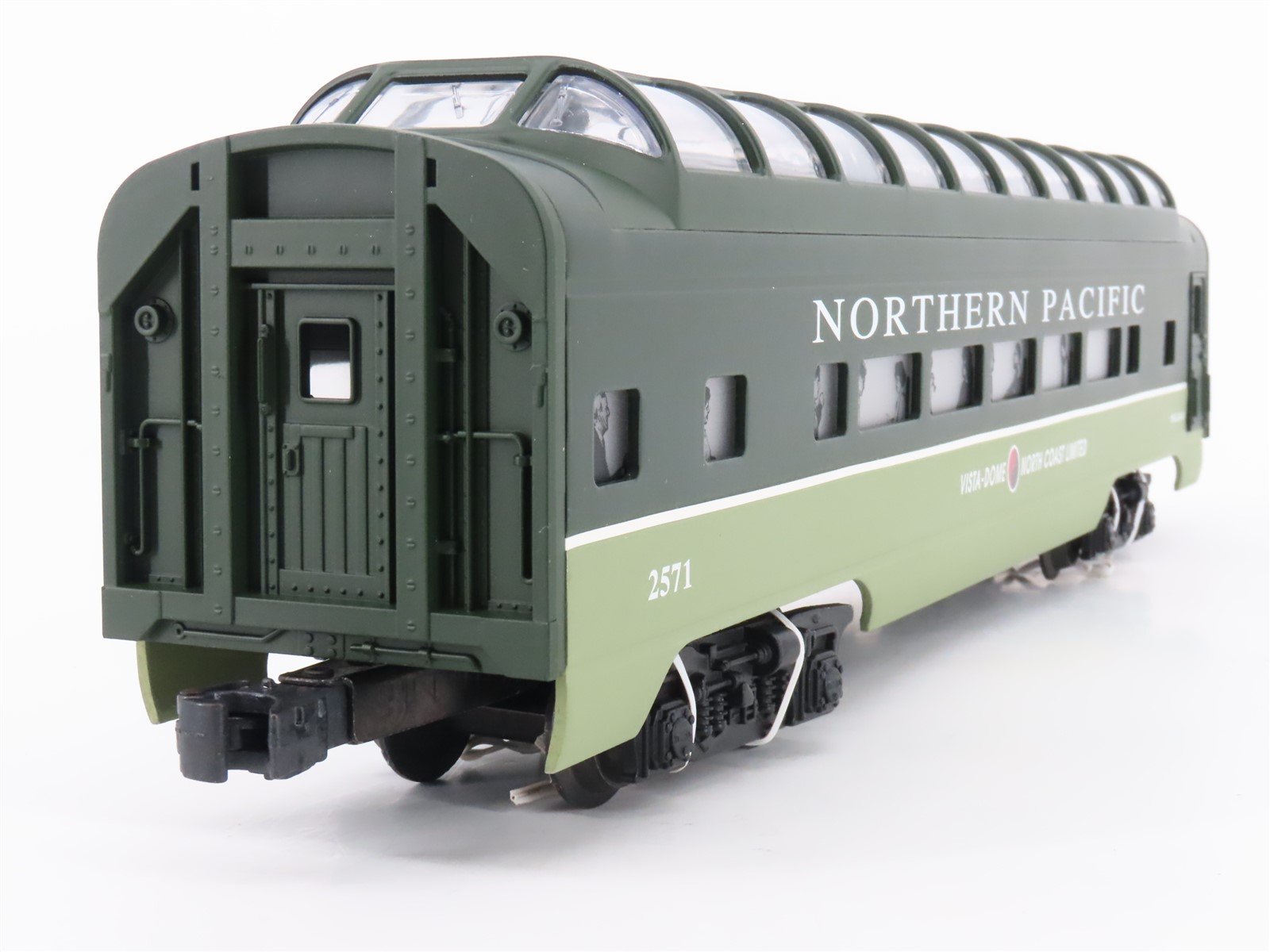 O Gauge 3-Rail Lionel 6-19167 NP Northern Pacific Full Vista-Dome Passenger 2571