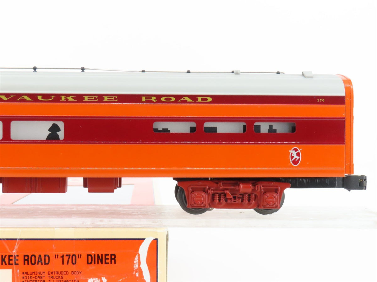 O Gauge 3-Rail Lionel 6-19186 MILW Hiawatha Aluminum Diner Passenger #170