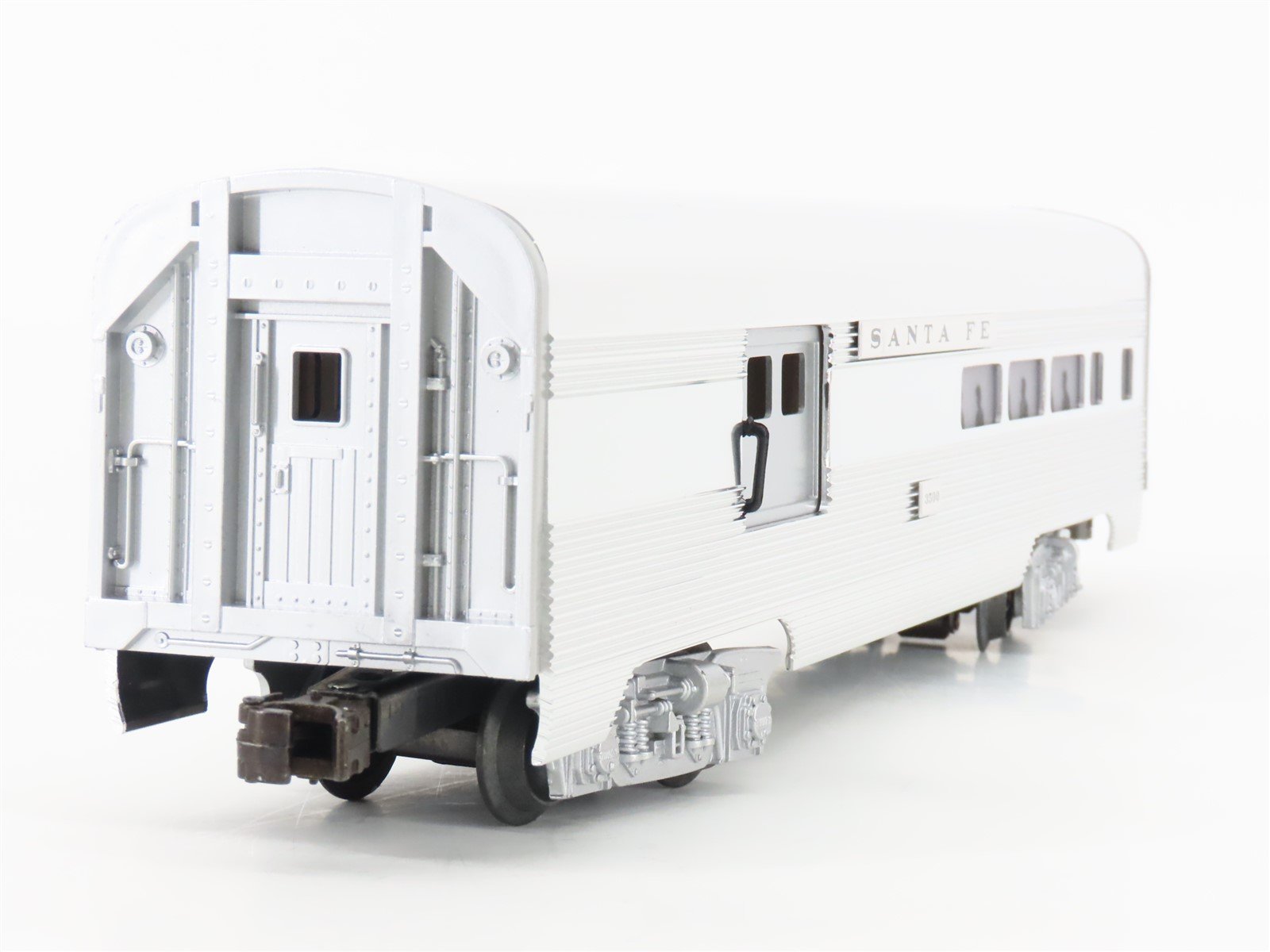 O Gauge 3-Rail Lionel 6-19110 ATSF Santa Fe Aluminum Combine Passenger Car #3500
