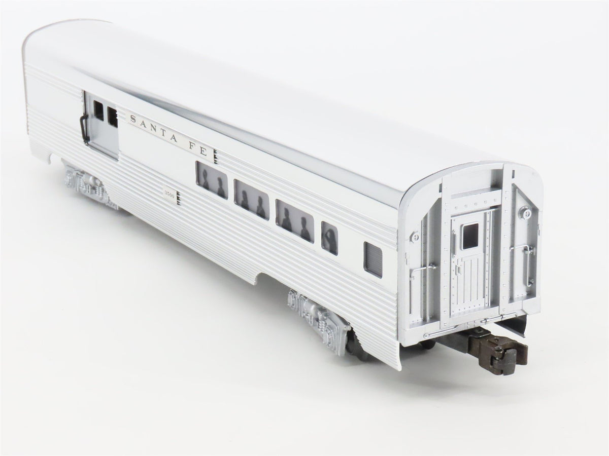 O Gauge 3-Rail Lionel 6-19110 ATSF Santa Fe Aluminum Combine Passenger Car #3500