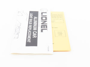 O Gauge 3-Rail Lionel 6-19110 ATSF Santa Fe Aluminum Combine Passenger Car #3500
