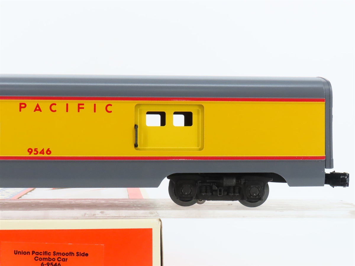 O Gauge 3-Rail Lionel 6-9546 UP Union Pacific Smooth Side Combine Passenger Car