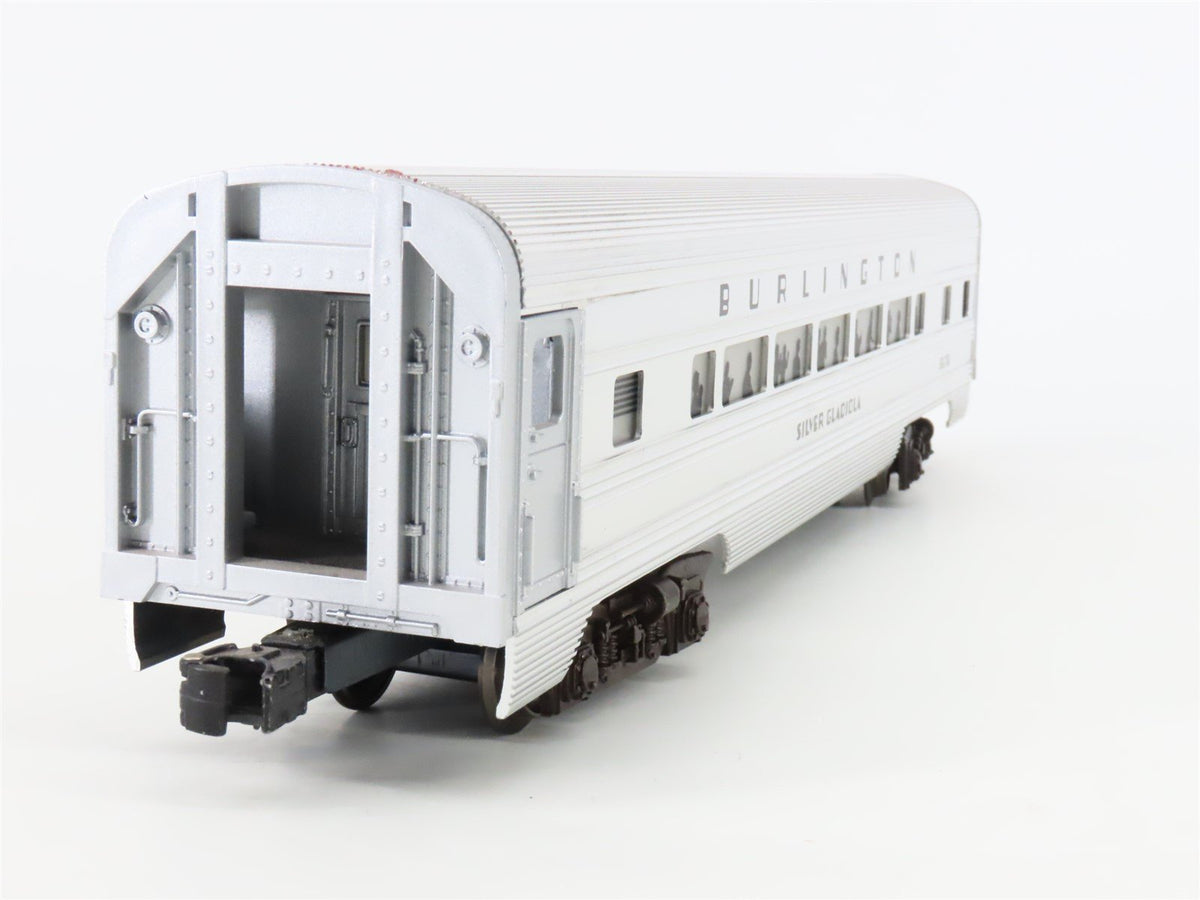 O Gauge 3-Rail Lionel 6-9578 CB&amp;Q Burlington Passenger &quot;Silver Gladiola&quot;