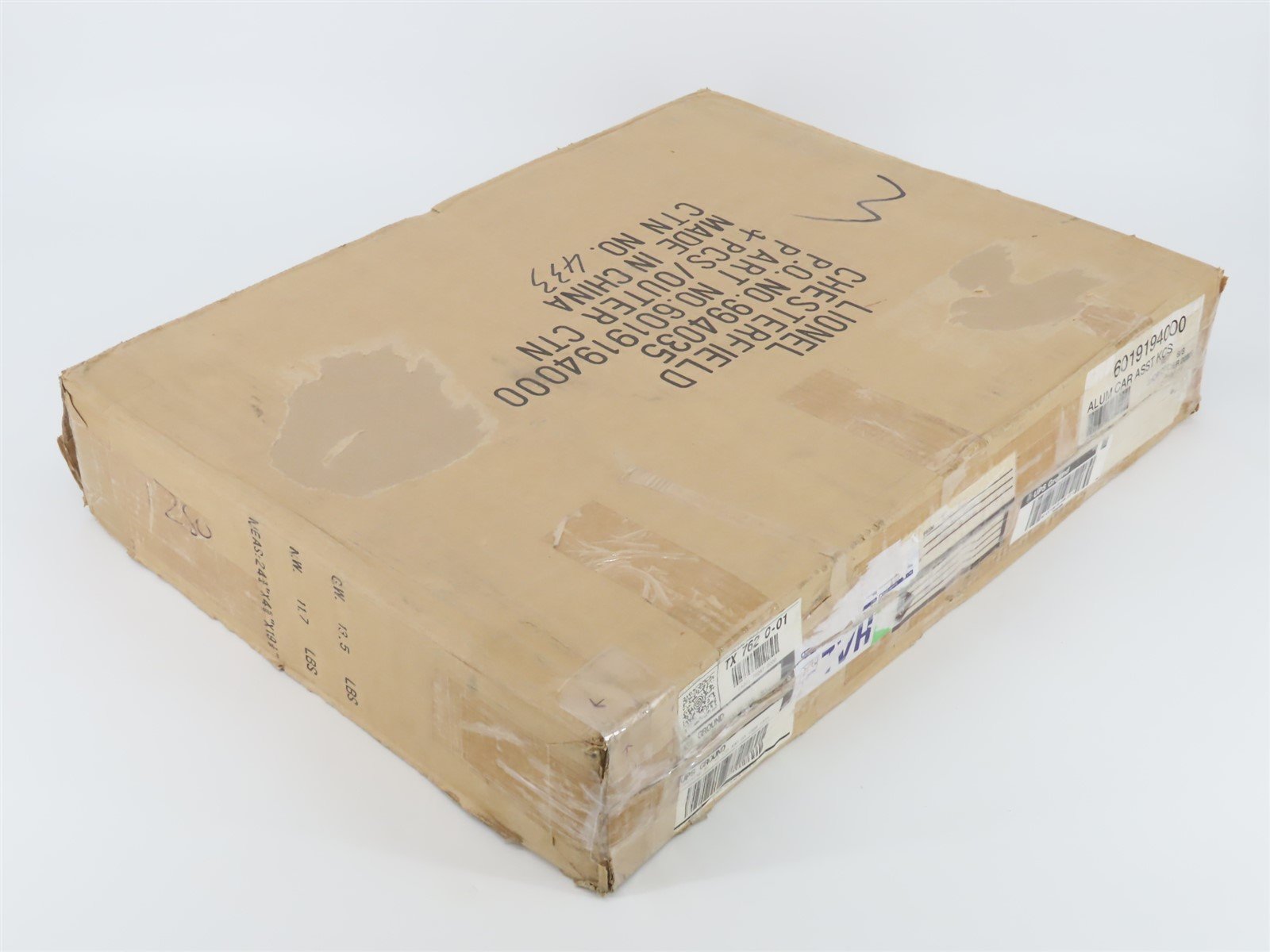 O Gauge 3-Rail Lionel 6-19194 KCS Railway Aluminum Passenger 4-Car Set