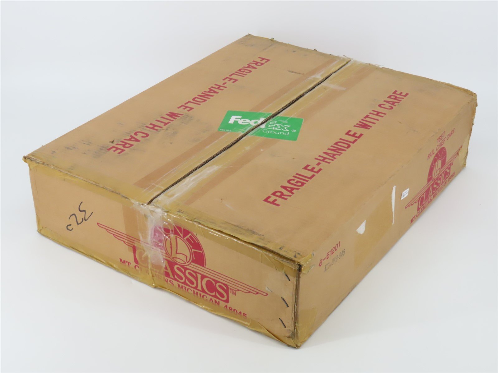 O Gauge 3-Rail Lionel 6-51201 Rail Chief Stamped Metal Passenger 4-Car Set