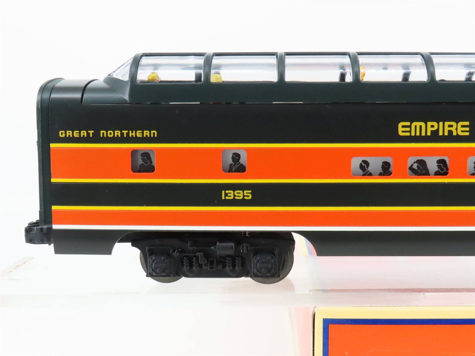 O Gauge 3-Rail Lionel 6-19182 GN Empire Builder Vista Dome Passenger #1395