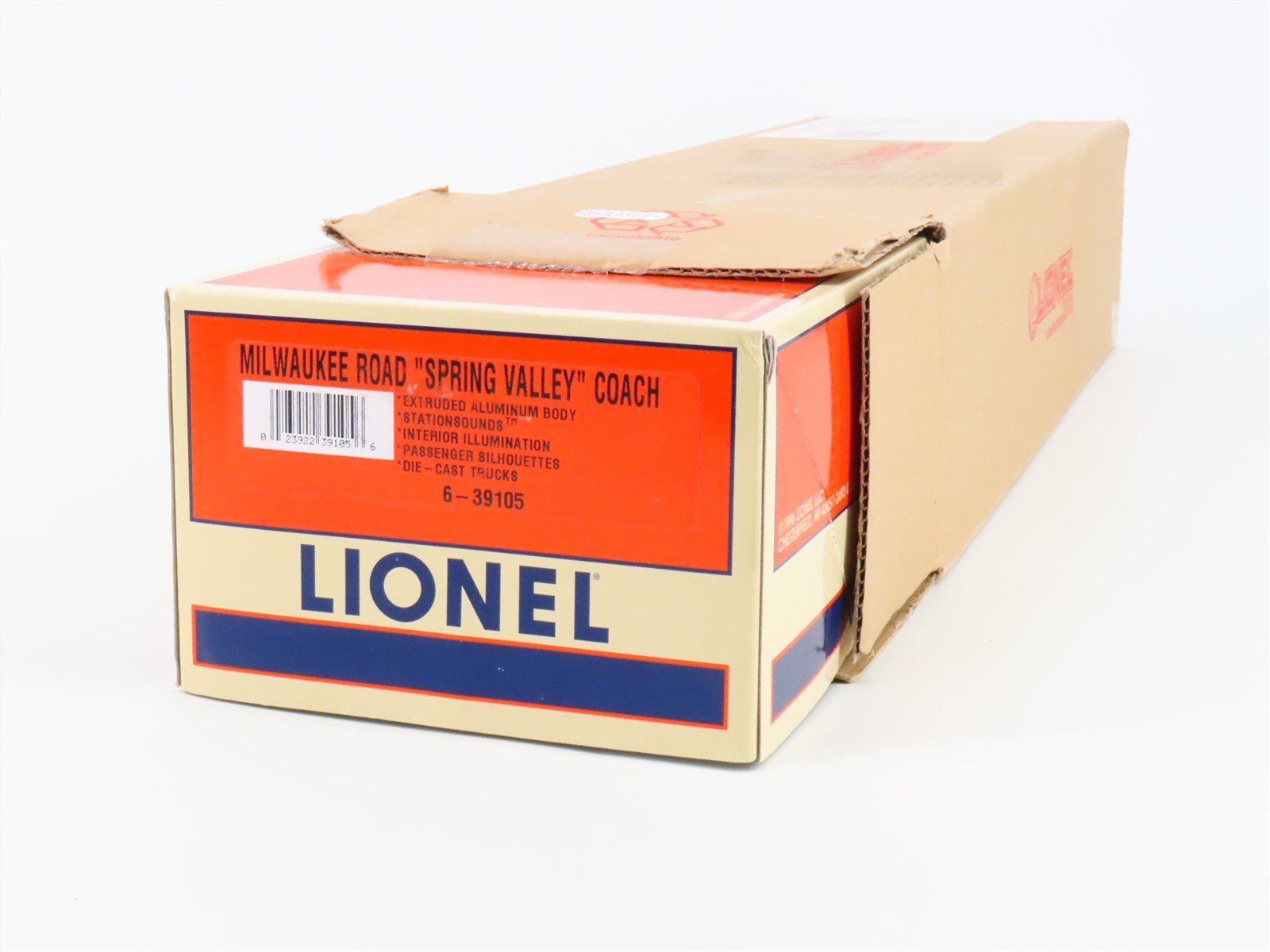 O 3-Rail Lionel 6-39105 MILW Hiawatha Coach Passenger 