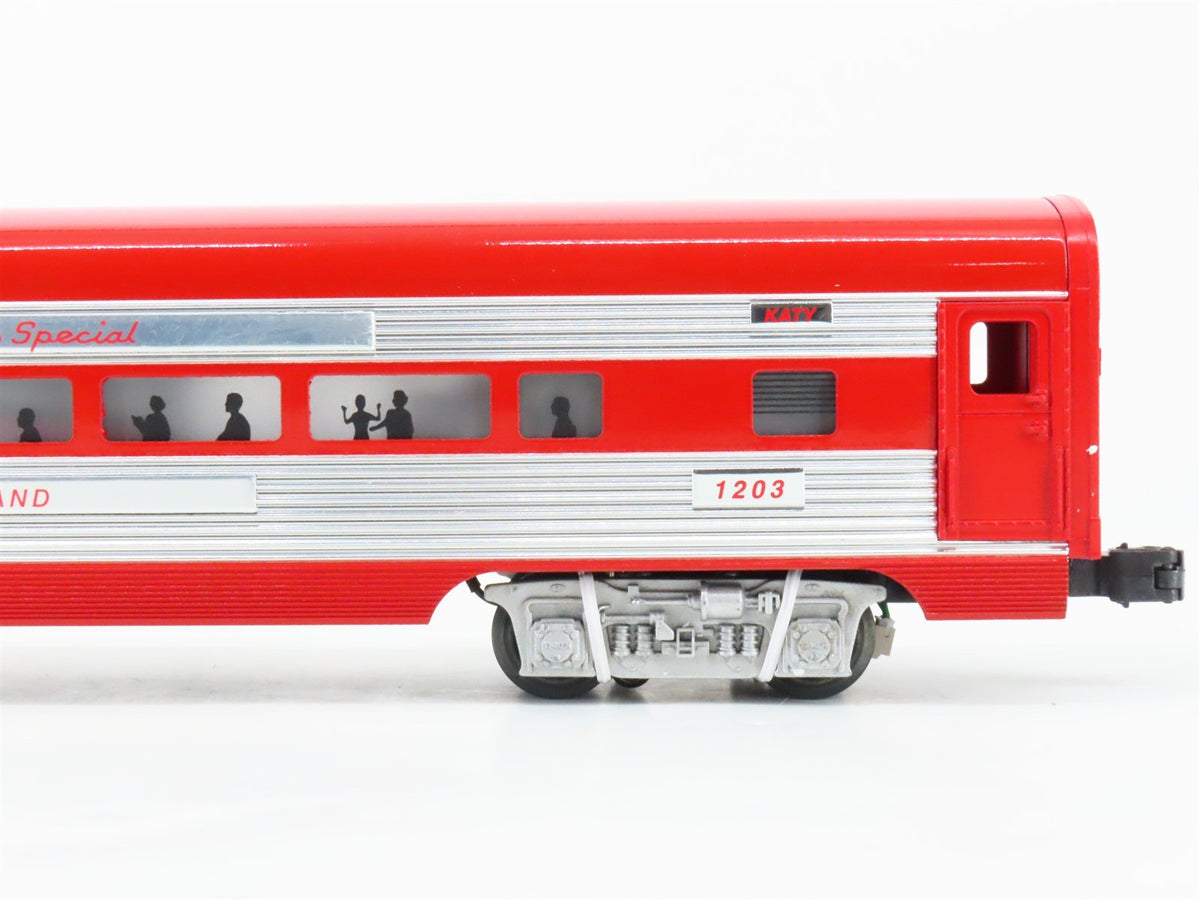 O Gauge 3-Rail Lionel 6-39118 Texas Special Coach Passenger &quot;Garland&quot; w/ Sound