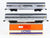 O Gauge 3-Rail Lionel 6-39157 SOU Southern Aluminum Passenger 2 Car Pack