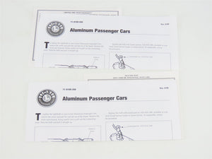 O Gauge 3-Rail Lionel 6-39157 SOU Southern Aluminum Passenger 2 Car Pack