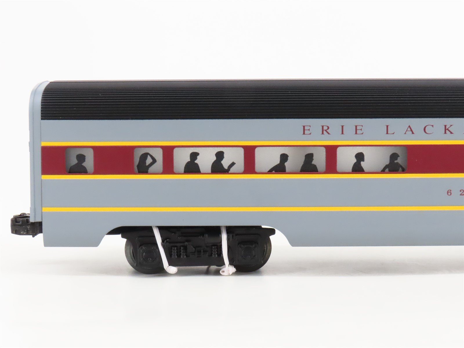 O Gauge 3-Rail Lionel 6-39163 EL Erie Lackawanna Aluminum 2-Car Passenger Pack