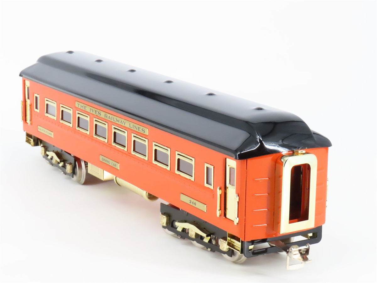 Standard Gauge MTH 10-1177 Tinplate Ivey Railway Olympian Diner Passenger #246
