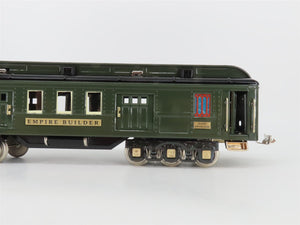 Standard Gauge MTH 10-5154 Tinplate GN Baggage Passenger Car Empire Builder