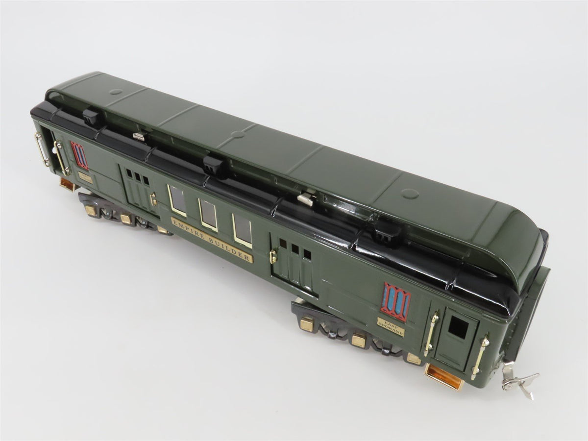 Standard Gauge MTH 10-5154 Tinplate GN Baggage Passenger Car Empire Builder