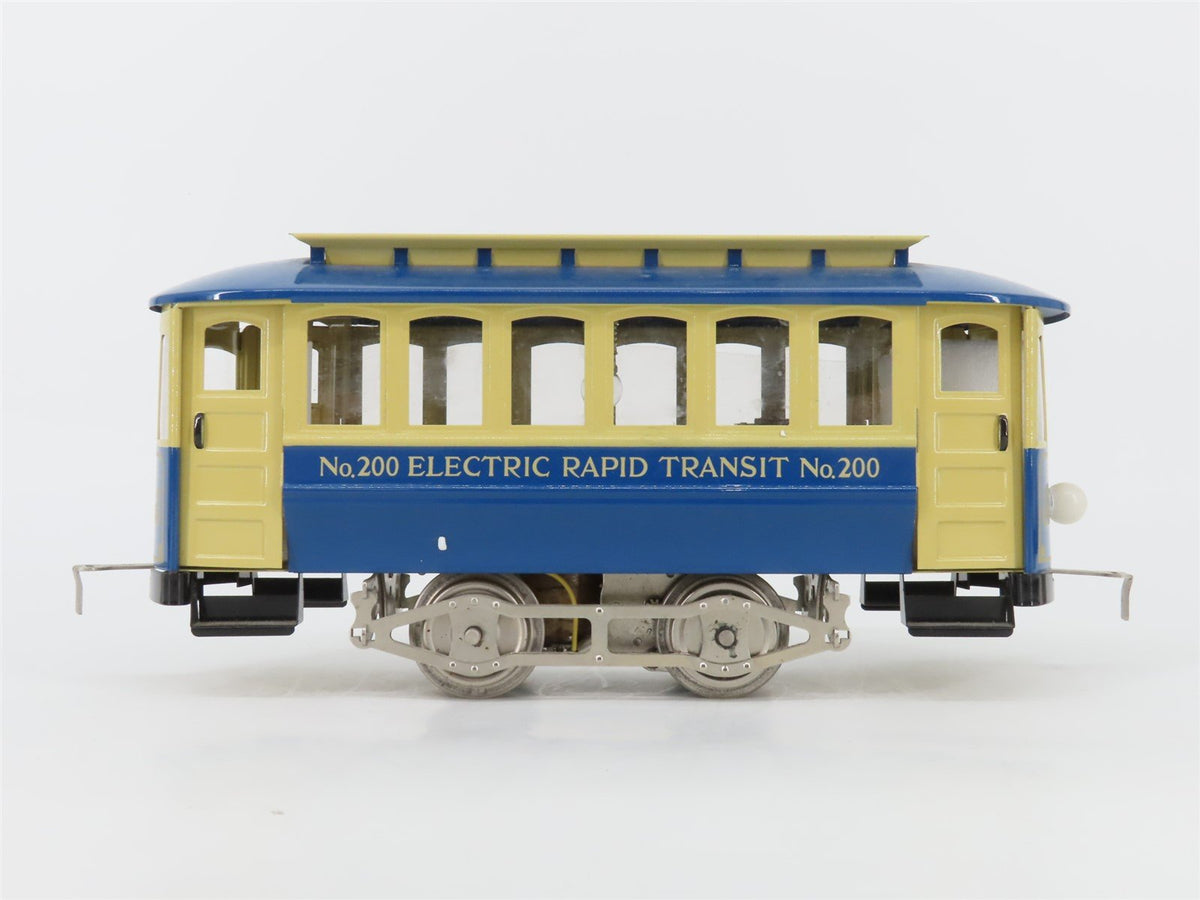 Standard Gauge Lionel 6-13900 Electric Rapid Transit Trolley #200