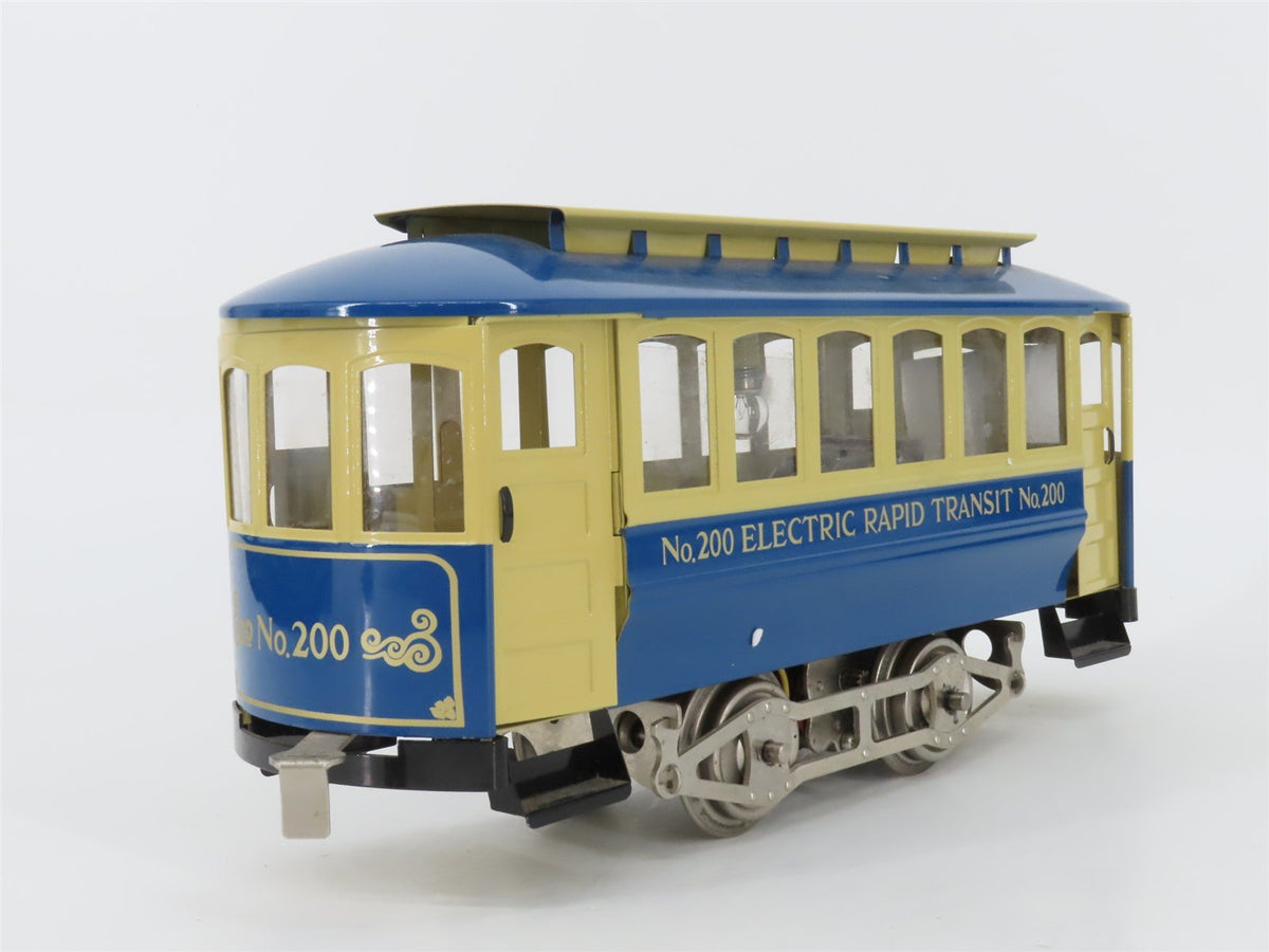 Standard Gauge Lionel 6-13900 Electric Rapid Transit Trolley #200